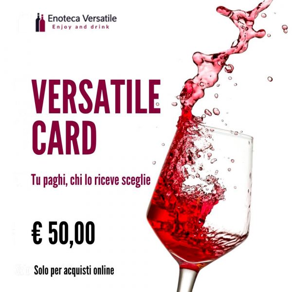 Buono regalo: Versatile Card 50 €